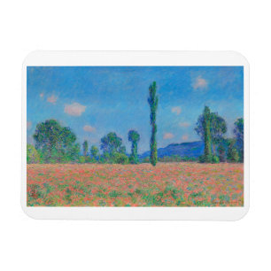 ÍMAN  "CAMPO POPPY. GIVERNY", POR CLAUDE MONET