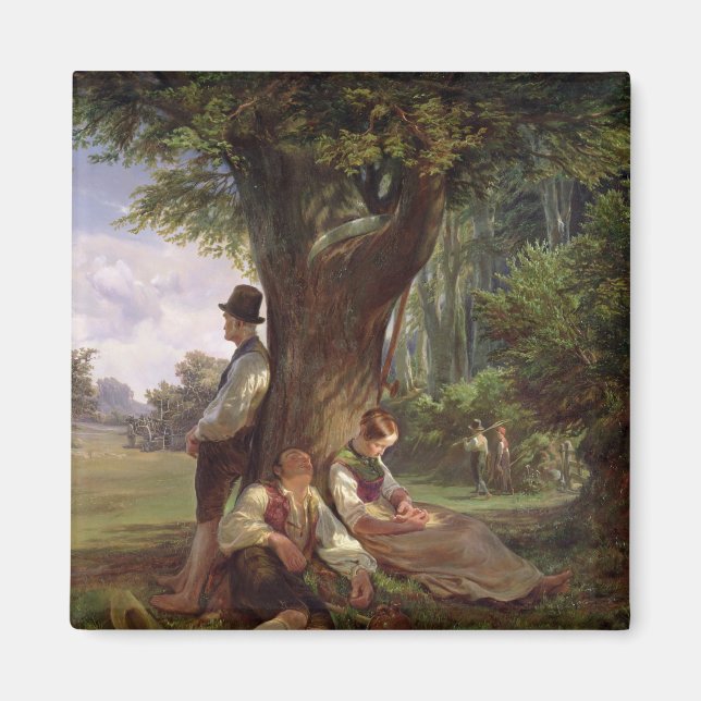 Íman Camponeses com Siesta, 1841 (Frente)