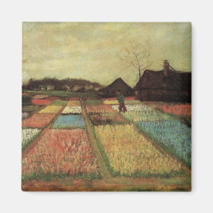 Íman Campos de Bulbos por Vincent van Gogh