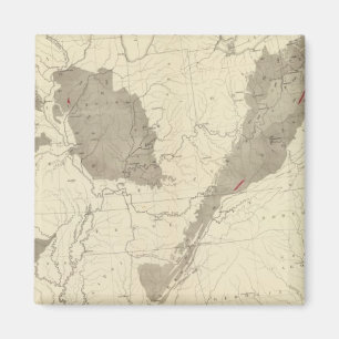 Íman Campos de carvão dos EUA