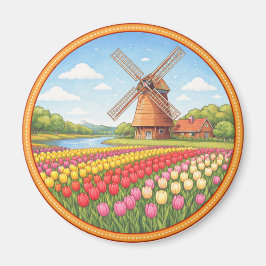 Íman Campos de Flores da Holanda