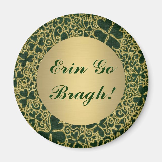 Íman Camrochas Douradas da Largura (Frente)