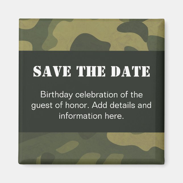 Íman Camuflagem (Frente)