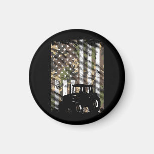 Íman Camuflagem Bandeira Trator Caminhão de Fazenda Vin