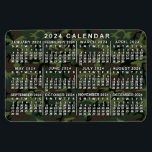 Íman Camuflagem de Calendário Mensal 2024 Camuflagem Ve<br><div class="desc">Este ímã flexível do calendário mensal de 2024 anos mostra os dias da semana para cada mês em branco. Por trás dos números, o design tem um padrão de camuflagem em tons de verde e marrom. Este é um calendário anual simples para ajudá-lo a conquistar o ano novo. Sempre saiba...</div>