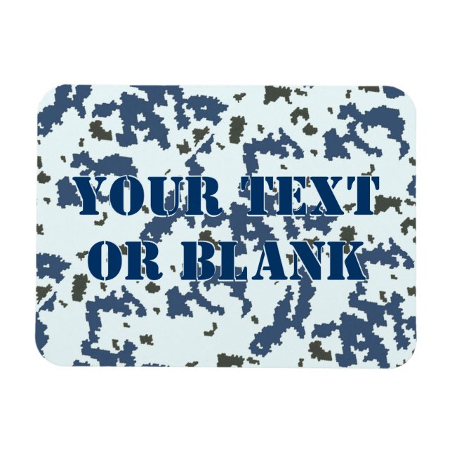 Íman Camuflagem de inverno (Horizontal)