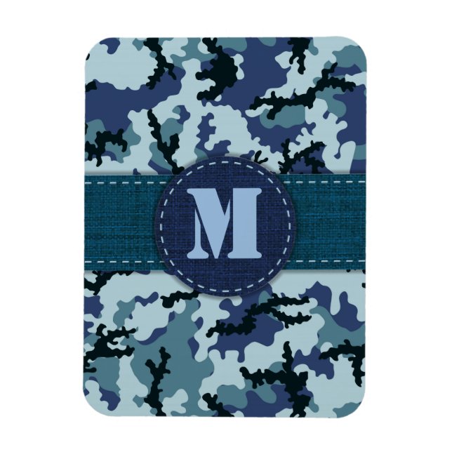 Íman camuflagem do marinho (Vertical)
