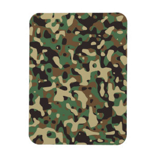 Íman Camuflagem Florestal