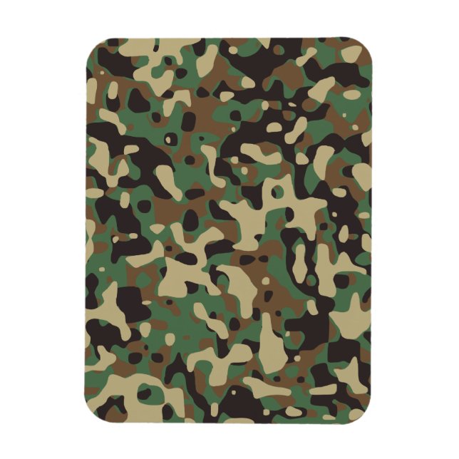 Íman Camuflagem Florestal (Vertical)
