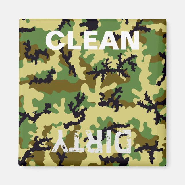 Íman Camuflagem florestal (Frente)