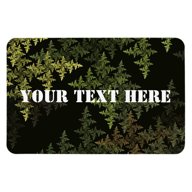 Íman Camuflagem Fractal (Horizontal)