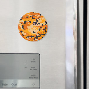 Íman Camuflagem Laranja, Militar, Exército