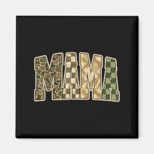 Íman Camuflagem Retro Caça Mamãe Camuflagem Antiga Mamã