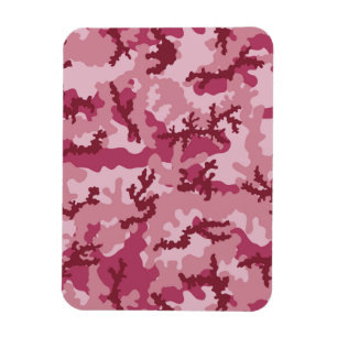 Íman Camuflagem rosa