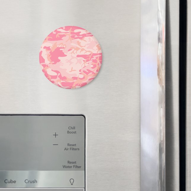 Íman Camuflagem Rosa, Militar, Exército (In Situ (Fridge))
