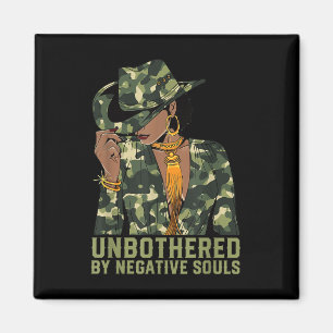 Íman Camuflagem W, de vaqueira negra ocidental sem incr