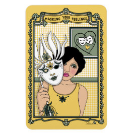 Íman Camuflando Seus Sentimentos_C_4x6 Geladeira