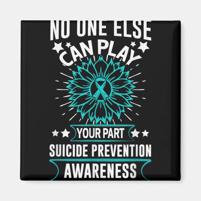 Íman Can Ever Play Your Part Suicide Prevention Awarene (Frente)