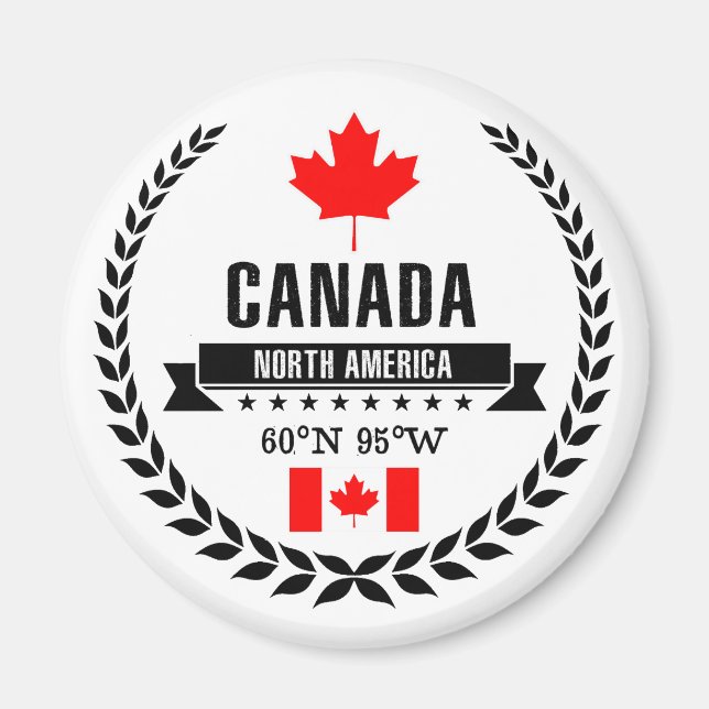 Íman Canadá (Frente)
