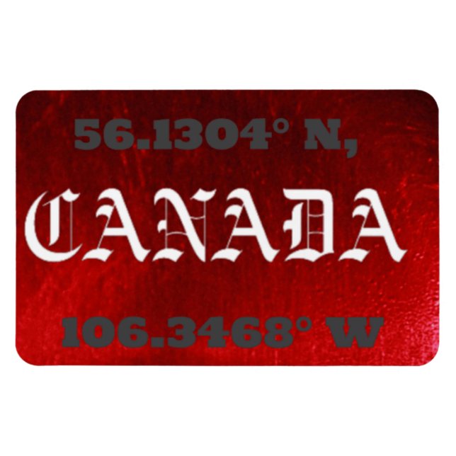 Íman canadá (Horizontal)