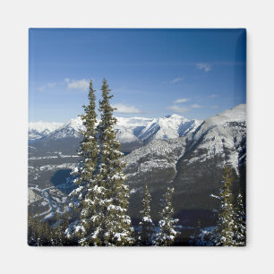 Íman Canadá, Alberta, Banff. Vistas do Vale Bow