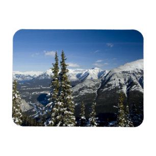 Íman Canadá, Alberta, Banff. Vistas do Vale Bow