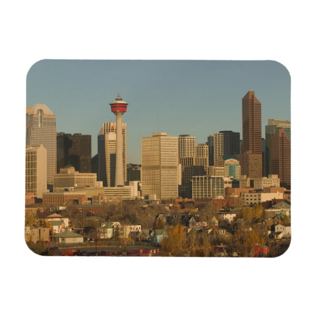 Íman Canadá, Alberta, Calgary: Horizonte da Cidade a pa (Horizontal)