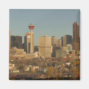 Íman Canadá, Alberta, Calgary: Horizonte da Cidade a pa