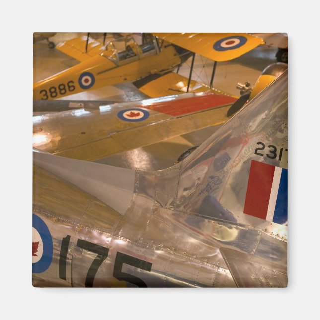 Íman Canadá, Alberta, Calgary: Museu Aero Espacial de (Frente)
