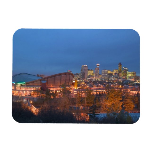 Íman Canadá, Alberta, Calgary: Paisagem Urbana da Cidad (Horizontal)
