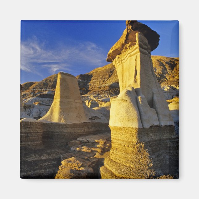 Íman Canadá, Alberta, Drumheller. Hoodoos. (Frente)