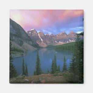 Íman Canadá, Alberta, Lago Moraine ao Amanhecer, Banff