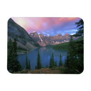 Íman Canadá, Alberta, Lago Moraine ao Amanhecer, Banff