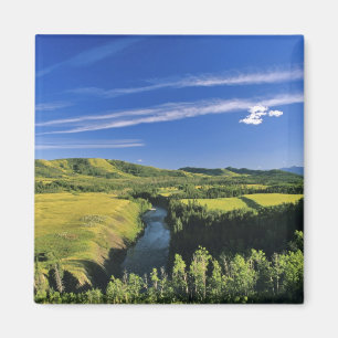 Íman Canadá, Alberta, O rio Highwood ao longo