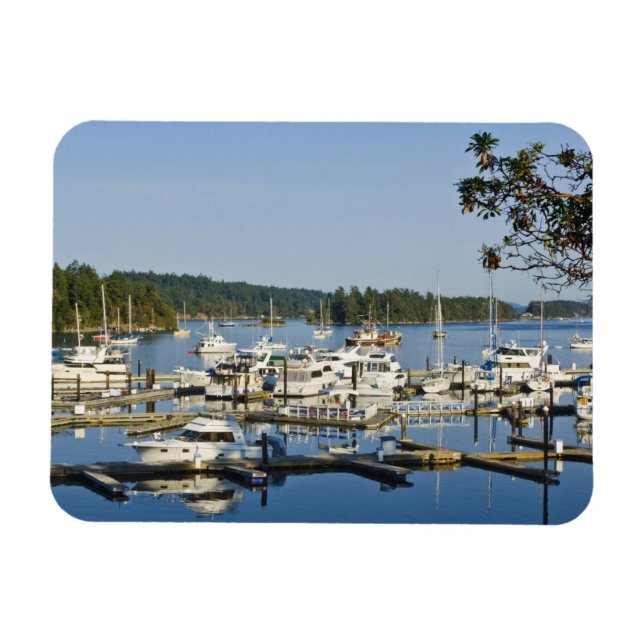Íman Canadá, BC, Ilhas do Golfo, Ilha Salt Spring, (Horizontal)
