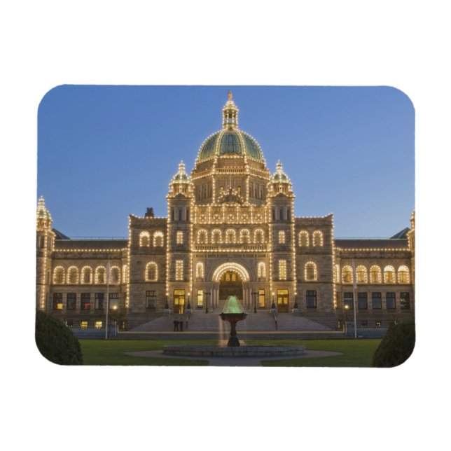 Íman Canadá, BC, Vitória, Edifício do Parlamento da BC  (Horizontal)