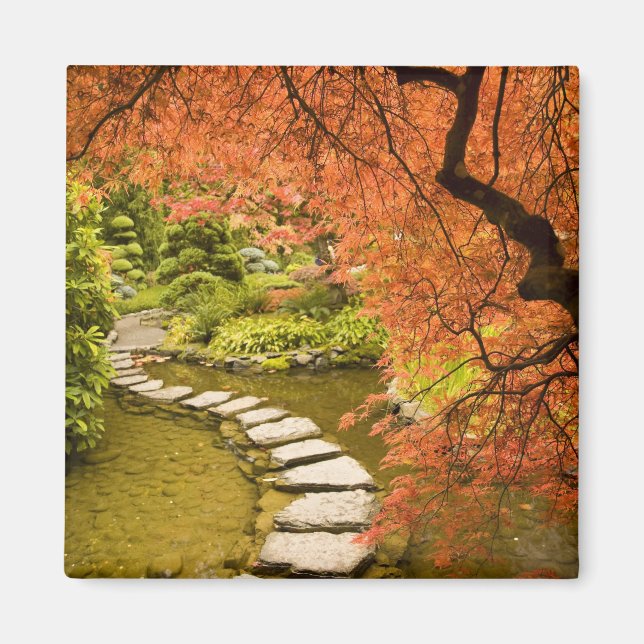 Íman CANADÁ, Colúmbia Britânica, Victoria. Outono (Frente)