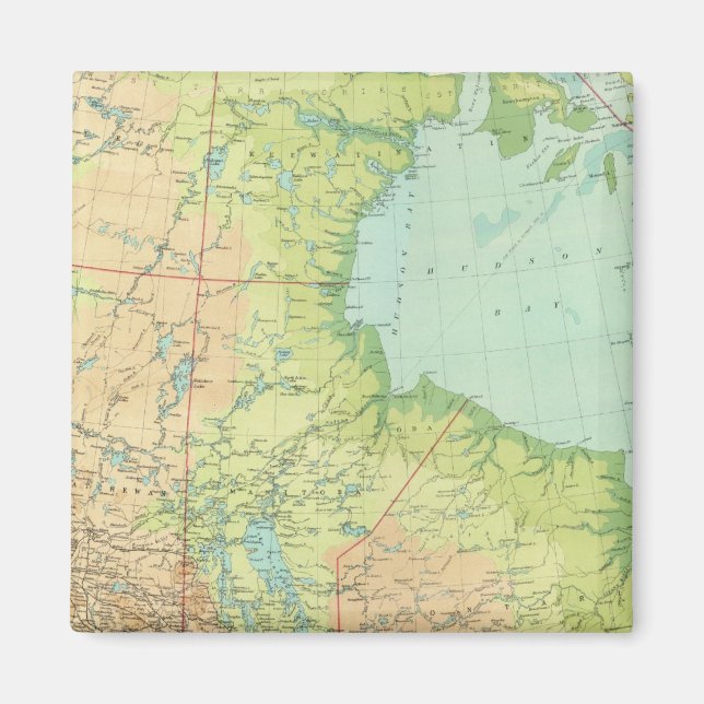 Íman Canadá composto (Frente)