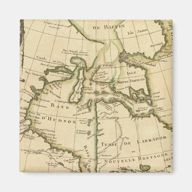 Íman Canadá e Gronelândia (Frente)