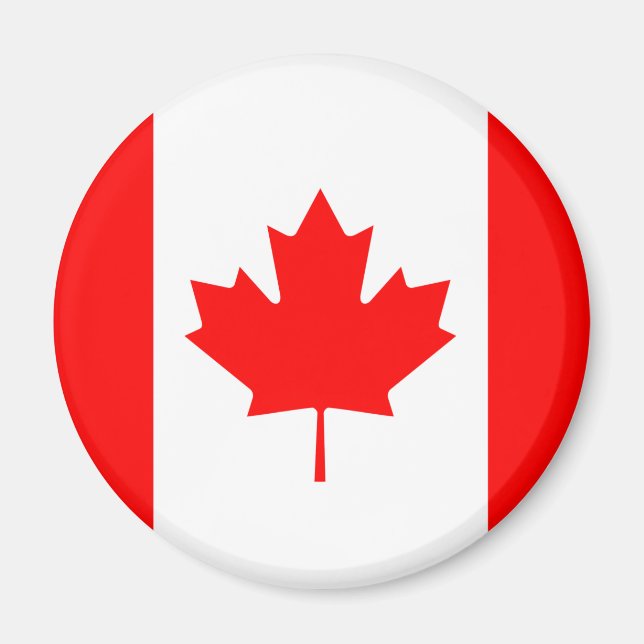 Íman Canadá flag Magnet (Frente)