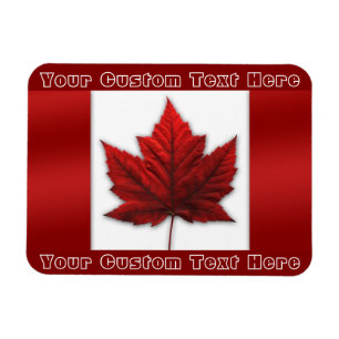 Íman Canadá Flag Magnet Canadá Personalizado Magnet