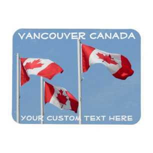 Íman Canadá Flag Magnet Canadá Personalizado Magnet