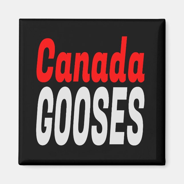 Íman Canadá Gooses - Letra Kenny Funny Novelty (Frente)