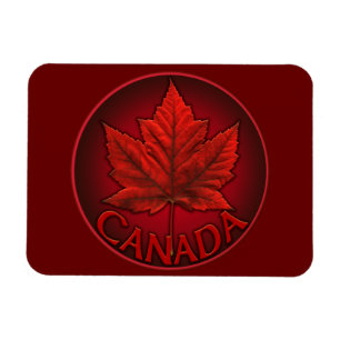 Íman Canadá Imã de geladeira Red Canada Souvenir Magnet