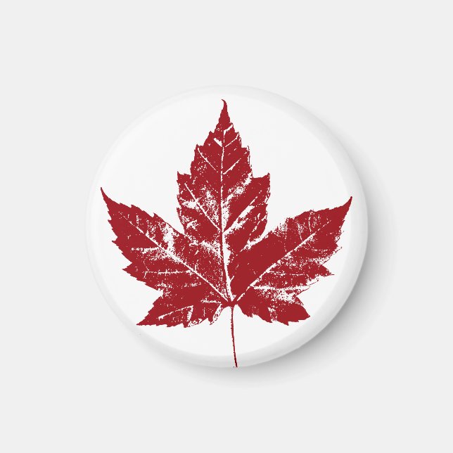 Íman Canadá Imã de geladeira Souvenir Canadá Folha de M (Frente)