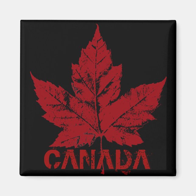 Íman Canadá Imã de geladeira Souvenir Canadá Folha de M (Frente)