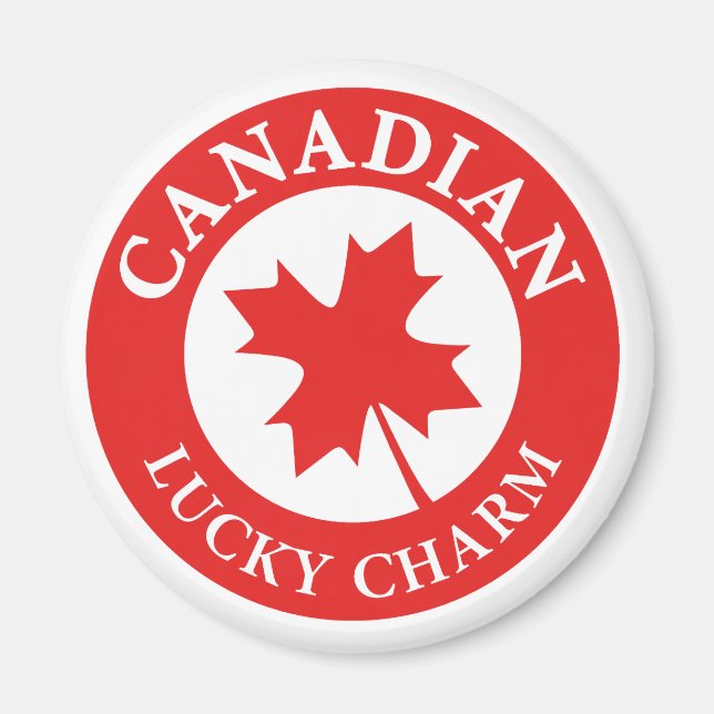 Íman Canada Lucky Charm Luck ED. Series (Frente)