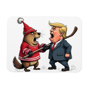 Íman Canadá lutando contra Trump