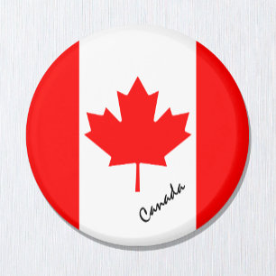 Íman Canadá Magnet, viagem / esportes, Bandeira Canadia