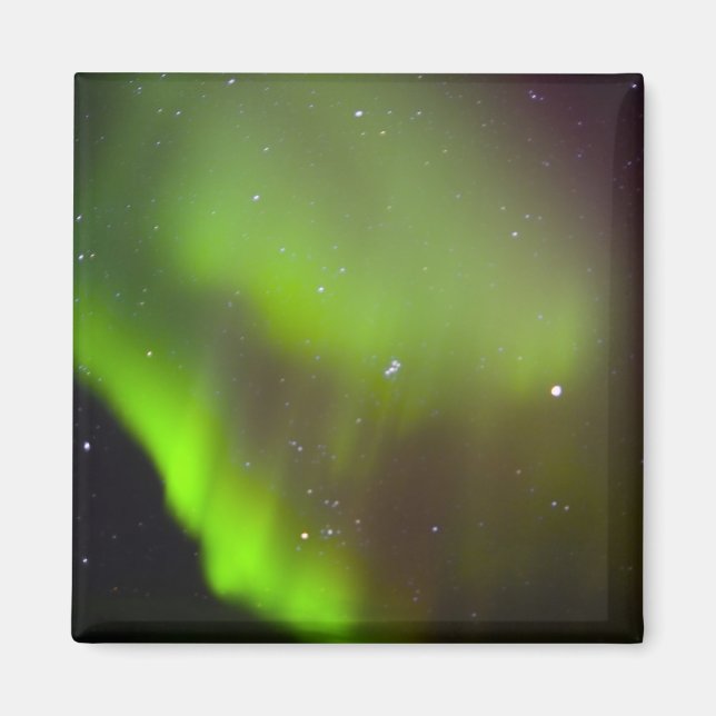 Íman Canadá, Manitoba, Churchill. Aurora Boreal no (Frente)